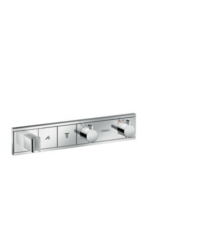 Hansgrohe Thermostat for concealed installation RainSelect 2 functions with shower holder Chrome