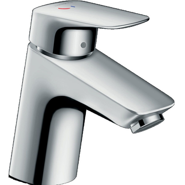 Hansgrohe Basin Mixer Tap Logis Single lever 70 with Pop-up Waste Set 71072000