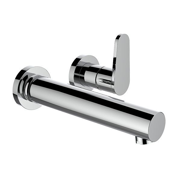 Wall Mounted Basin Tap Laufen THE NEW CLASSIC 2 holes 180 mm Chrome