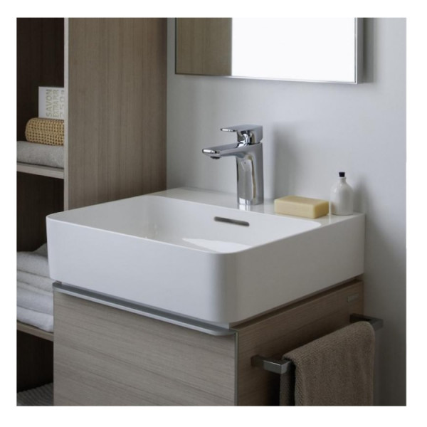 Cloakroom Basin Laufen VAL 1 hole, overflow 450mm White