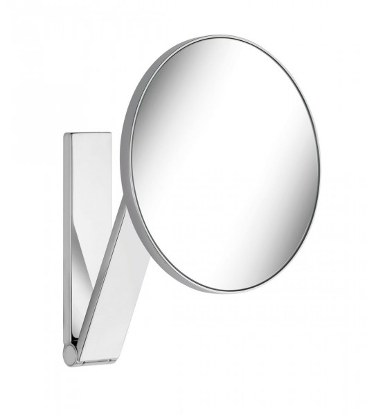 Shaving Mirror Without Light Keuco Ilook_move wall model, round Brushed Bronze