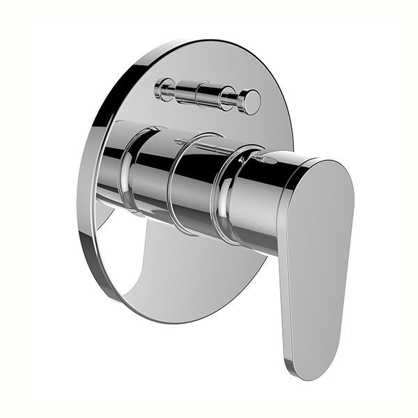 Concealed Bath Shower Mixer Laufen THE NEW CLASSIC Chrome