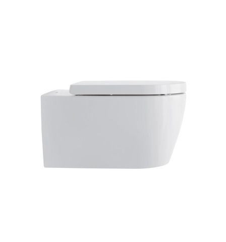 Wall Hung Toilet Set Duravit ME by Starck HygieneGlaze SoftClose 373,5x395mm White