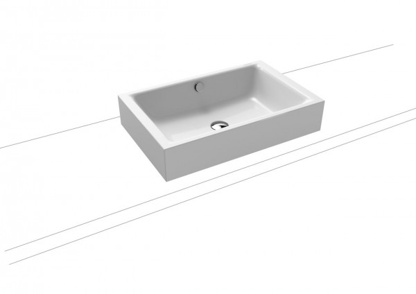 Countertop wash basin Kaldewei , model 3175 with overflow Puro (909106003001)