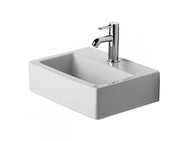 Duravit Rectangular Cloakroom Basin Vero for furniture without overflow White 450 mm 0704450041