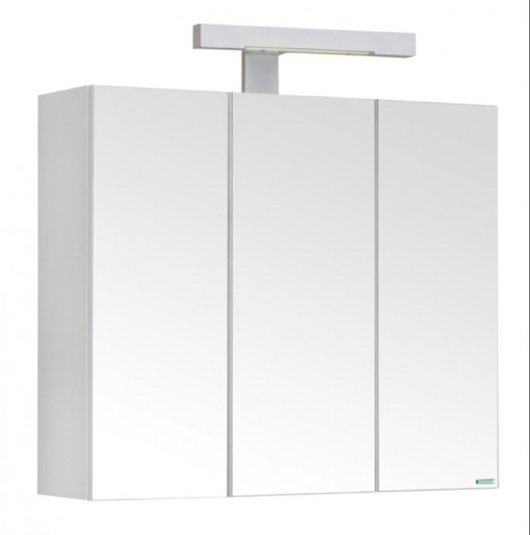 Allibert Bathroom Mirror Cabinet VDE PIAN'O 600x605x180mm White Matt