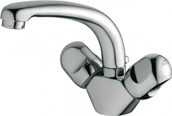 Ideal Standard 3 Hole Basin Tap Alpha Mixer with two handles Chrome B2039AA