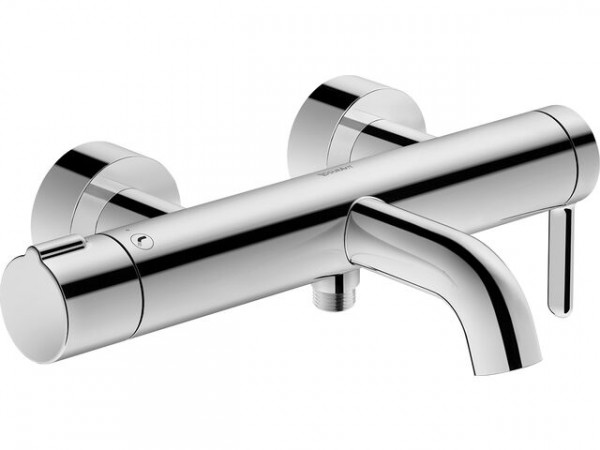 Duravit C1 Single lever bath mixer for exposed installation 274x374x154mm