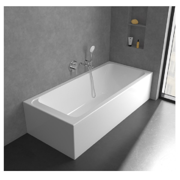 Concealed Bath Shower Mixer Villeroy and Boch Architectura Remote controlChrome