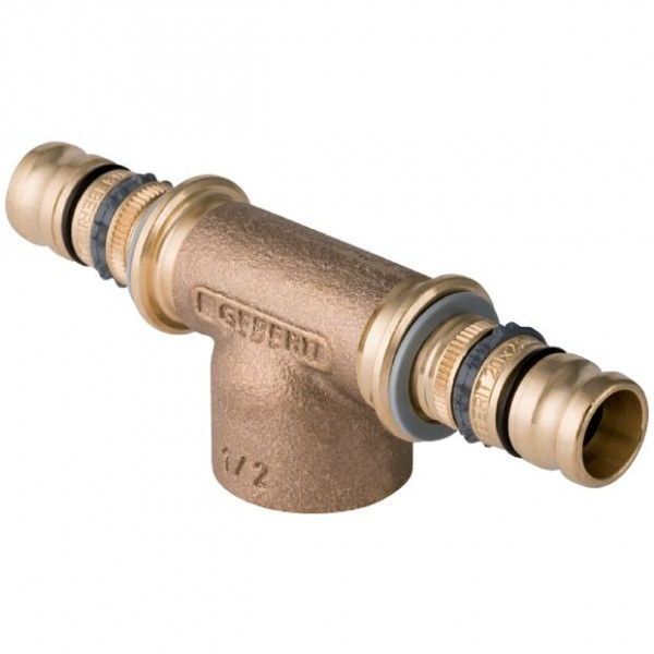 Geberit Plumbing Fittings Mepla T-piece with female thread d32-Rp1-32