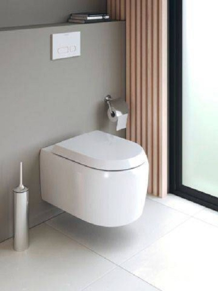 Soft Close Toilet Seat Duravit Qatego 463x44x369mm White 0026890000
