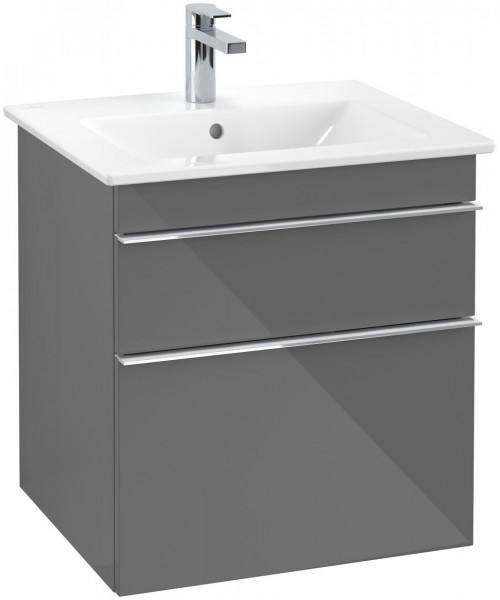 Villeroy and Boch Inset Vanity Basin Venticello 553x590x502 mm Glossy Grey