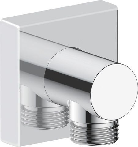 Shower Hose Connector Duravit Wall, Angled Chrome
