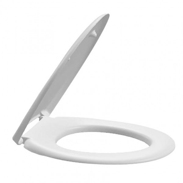 D Shaped Toilet Seat Villeroy & Boch O.novo 438 x368x49mm Alpine White With Soft-Close