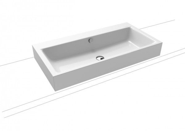Countertop wash basin Kaldewei , model 3158 with overflow Puro (900806003001)