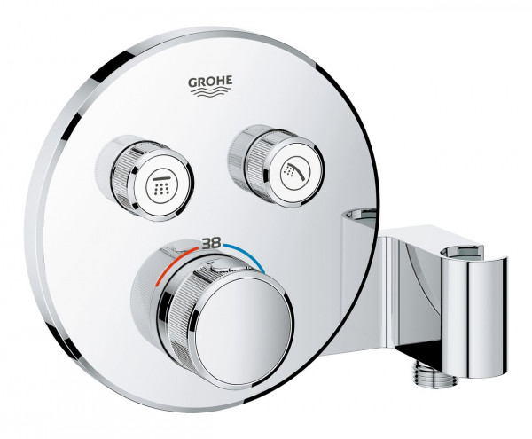 Grohe Grohtherm SmartControl Thermostatic Shower Mixer for concealed installation, 2 valves