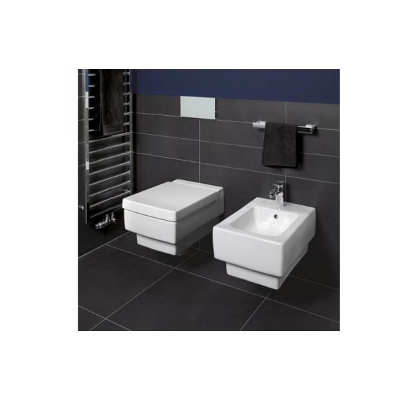 Villeroy and Boch Wall Hung Toilet Memento  Horizontal Outlet White 355x375x560 mm