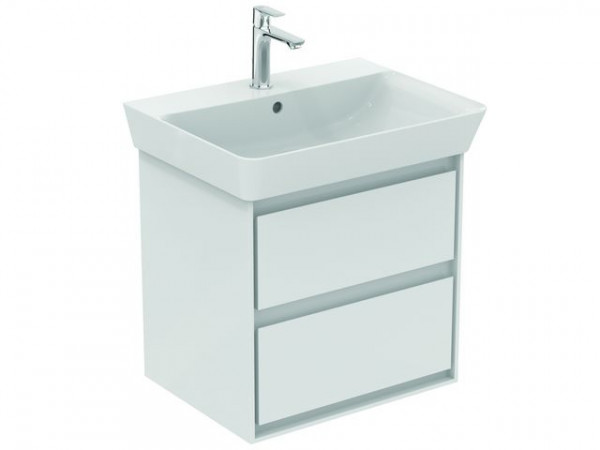 Ideal Standard CONNECT AIR Upper drawer front for vanity unit 530mm Grey oak/White matt