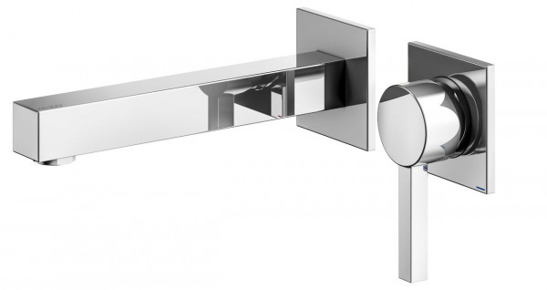 Wall Mounted Basin Tap Keuco Edition 90 Square Single lever, round, 219 mm Chrome