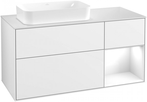 Villeroy and Boch Vanity Unit Finion 1200x603x501mm F682MTPD F691GFGF