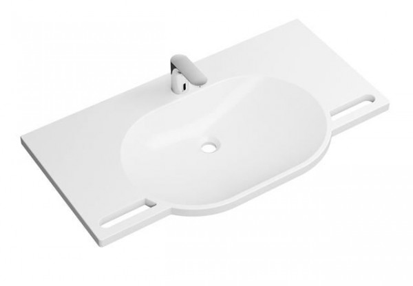 Hewi Wall Hung Basin with mixer 1000 mm Alpine White 950.19.022