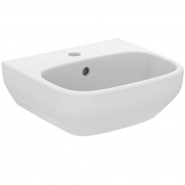 Cloakroom Basin Ideal Standard i.life A 1 hole, With overflow 400x150x360mm White