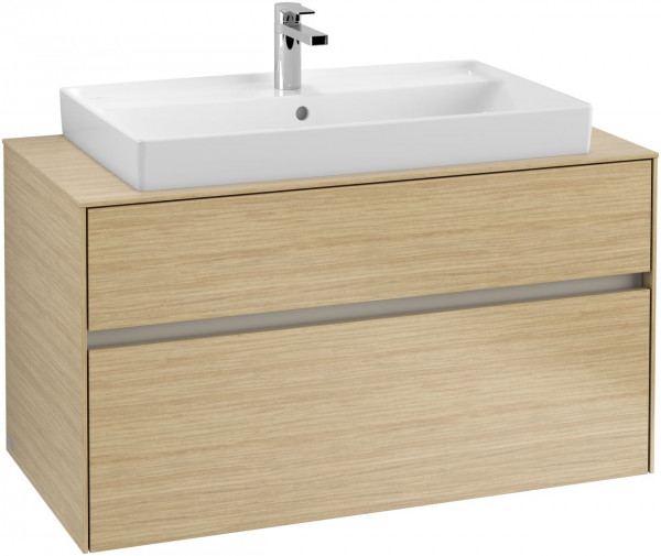 Villeroy en Boch Vanity Unit Collaro Wall-mounted 1000x500x548mm Nordic Oak C02000VJ