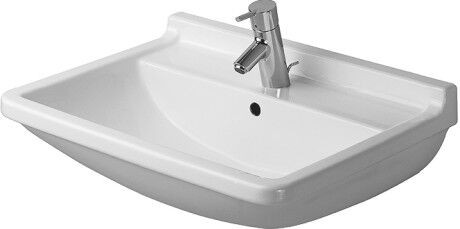 Duravit Starck 3 Washbasin 600x450x190mm (030060) White | 1