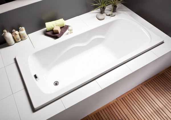 Allibert Standard Bath JACANA 2 White 1600 x 750 x 505-540 mm