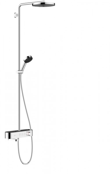 Shower Column Hansgrohe Pulsify 260, thermostatic mixer EcoSmart, 1 jet, For bath/shower 591x413x1563mm Chrome