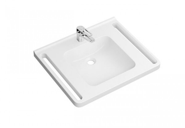 Hewi Wall Hung Basin with mixer 650 mm Alpine White 950.19.046
