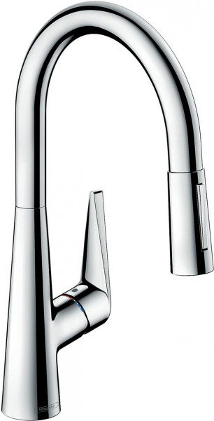 Pull Out Kitchen Tap Hansgrohe Talis M51 sBox 2jet 200mm Chrome