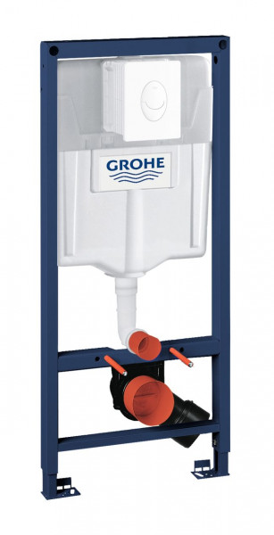 Grohe Concealed Cistern Rapid SL 2 Chrome Brass Built-in frame for toilet 38764001