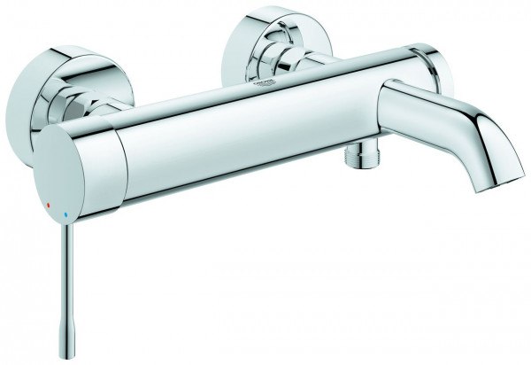 Wall Mounted Bath Shower Mixer Tap Grohe Essence intrinsically safe Chrome