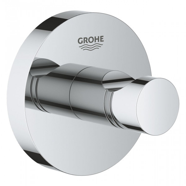 Grohe Essentials Silver Wall Hook