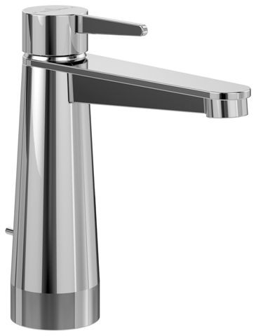 Single Hole Mixer Tap Villeroy and Boch Conum Pull-out drain 49x169x165mm