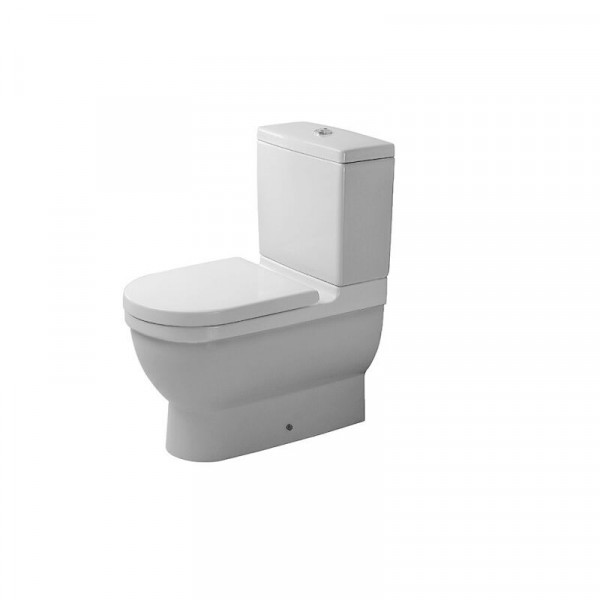 Duravit Close Coupled Toilet Starck 3 Floor Standing Toilet Pan designed (012809) No