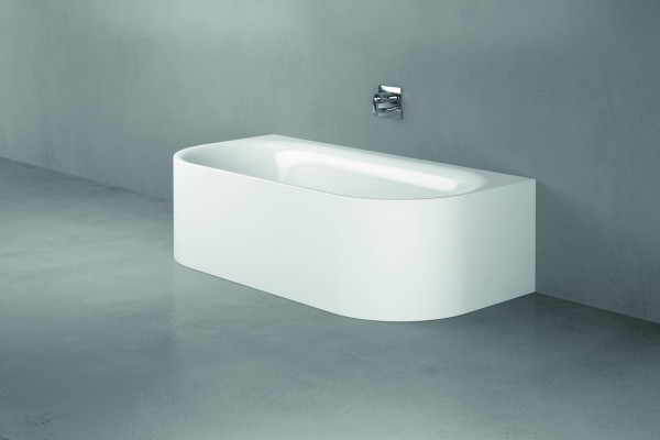 Bette Freestanding Bath Lux Oval I Silhouette With Bath Panel 1900x950x450mm Bahamabeige