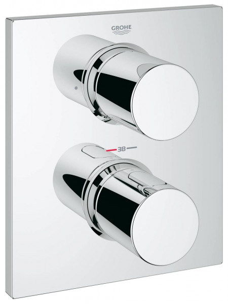 Grohe Grohtherm F Thermostatic tap Trim for concealed installation with 2-way diverter