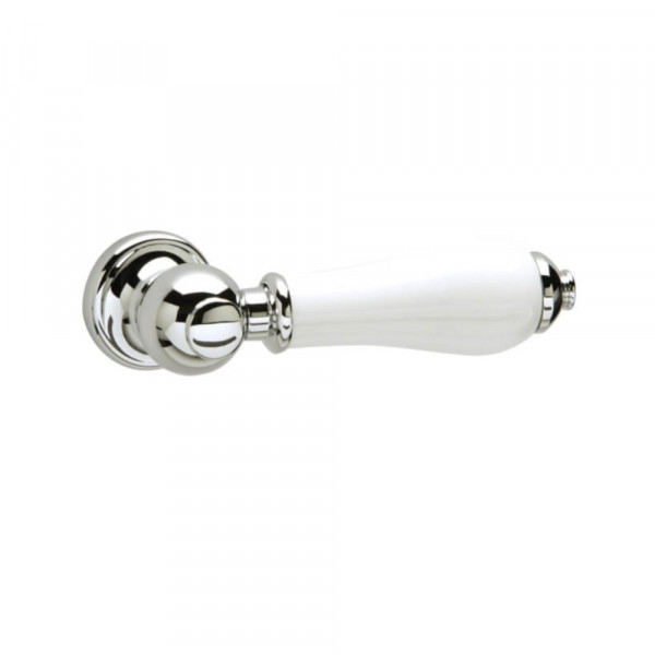 Lever Tap Bayswater Traditional Chrome/White