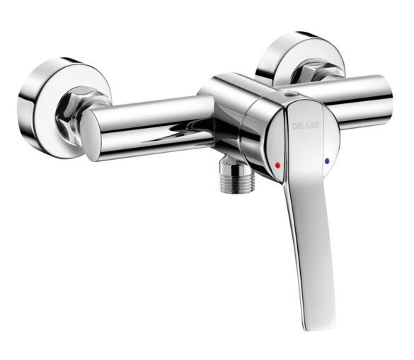 Delabie Wall Mounted Tap SECURITHERM EP pressure-balancing h: 2739TEPS