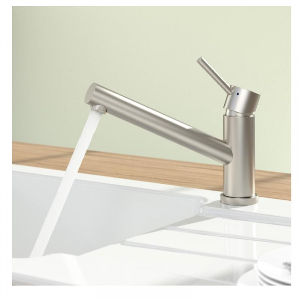 Villeroy and Boch Kitchen Mixer Tap Como Window 240x188x54mm Stainless Steel