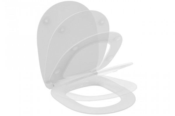 Ideal Standard Soft Close Toilet Seat Connect White Plastic E772401