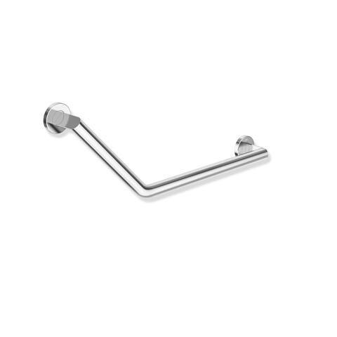 Hewi Grab Rail L-shaped System 900 Glossy Chrome 900.22.33140