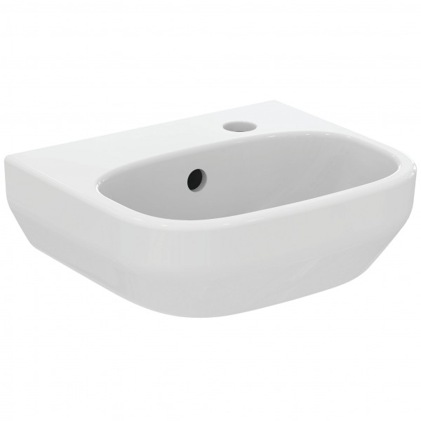 Cloakroom Basin Ideal Standard i.life A 1 right hole, With overflow 350x115x300mm White
