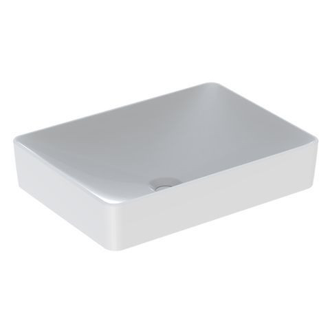 Geberit Countertop Basin VariForm Without Tap Hole 550x158x400mm White 500779012