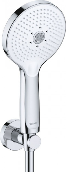 Shower Set Duravit 3 sprays Click! Ø110mm Chrome/White UV0712001005