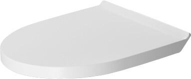 Duravit D Shaped Toilet Seat DuraStyle White Plastic With SoftClosing 20790000