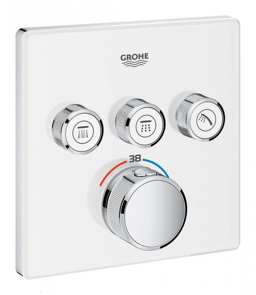 Grohe Grohtherm SmartControl Thermostatic Shower Mixer for concealed installation with 3 valves 29157LS0
