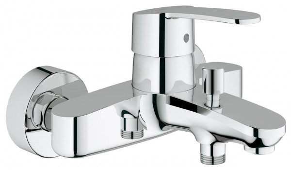 Grohe Eurostyle Cosmopolitan Chrome Single Lever Bath/Shower Wall Mounted Tap 1/2"